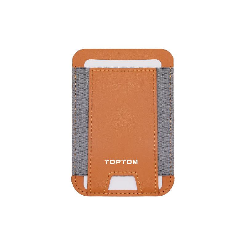 TopTom Slim Minimalist Front Pocket RFID Blocking Fibric Leather Wallets for Men and Women