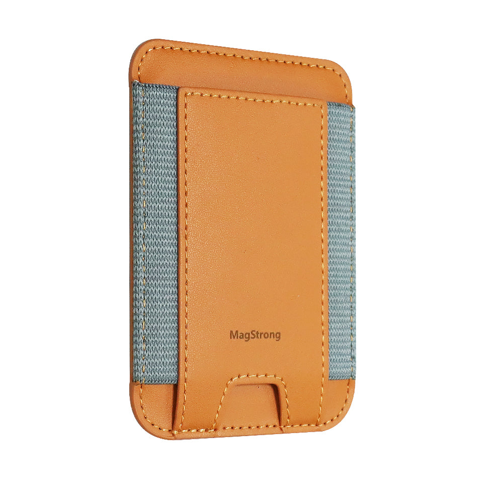 MagStrong Slim Card Holder Fabric Leather Wallets for Men and Women